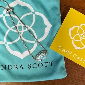 Kendra Scott Eve Ice Blue Kyocera Opal Bracelet